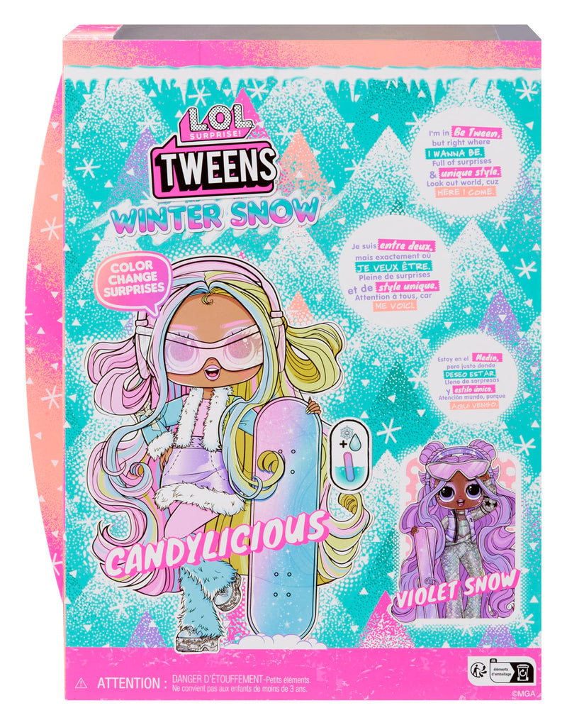 L.O.L. Surprise! Doll Tweens Winter Snow Colour Change Candylicious