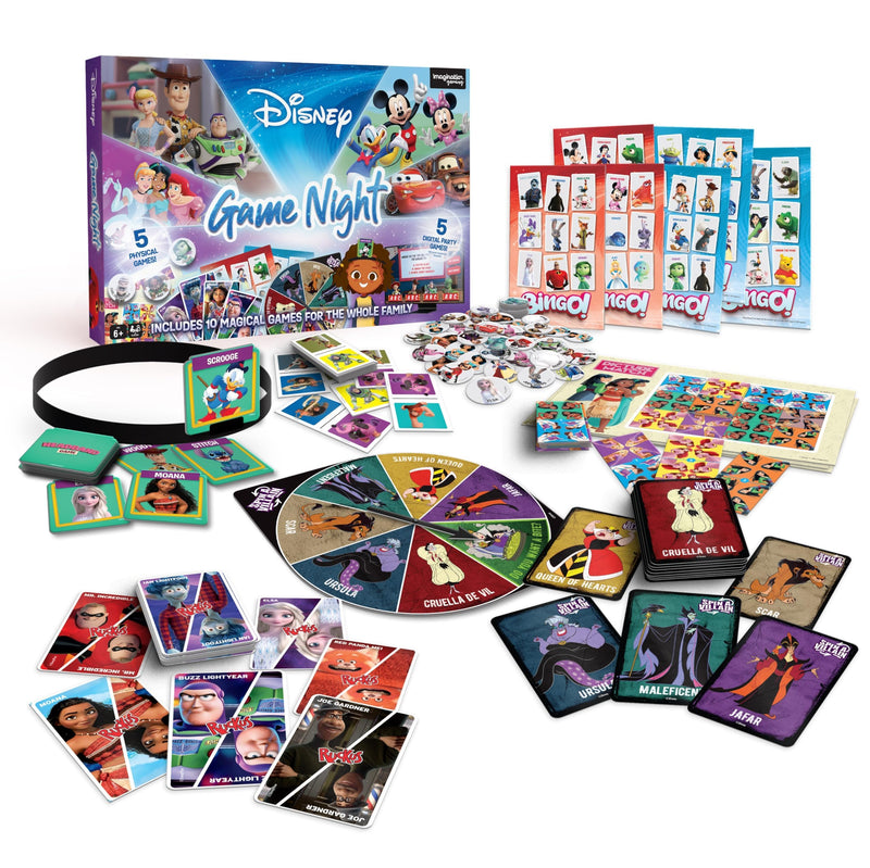 Disney Game Night 10-in-1 Board Game