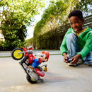 Hot Wheels Mario Wheelie Motocross RC, Remote-Control Motorcycle