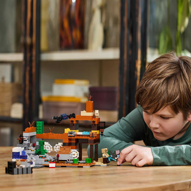 LEGO Minecraft 21263 The Badlands Mineshaft Set