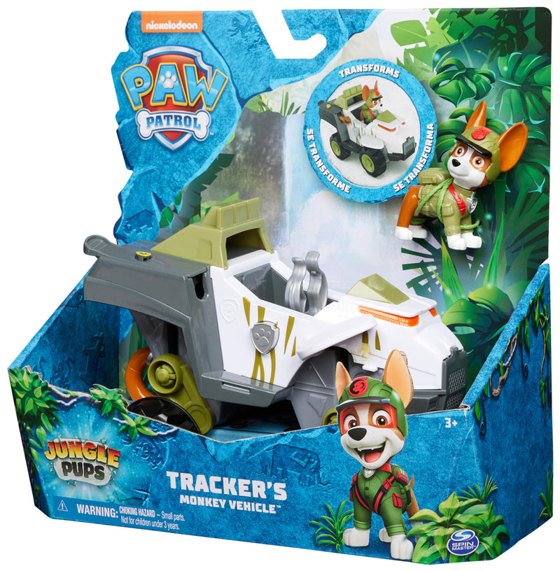 PAW Patrol Jungle Pups - Tracker’s Monkey Rescue Vehicle