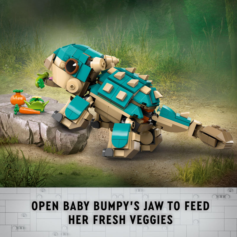 LEGO Jurassic World 76962 Baby Bumpy: Ankylosaurus Dinosaur Set