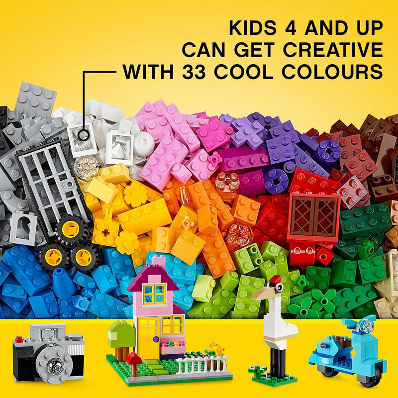 LEGO Classic 10698 Large Creative Brick Box Set with Storage LEGO Bricks Set