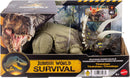Jurassic World Survival Wild Roar Dinosaur Action Figure Triceratops