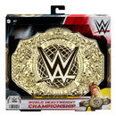 WWE World Heavyweight Championship Gold Title Belt Role Play Toy for Kids 6+