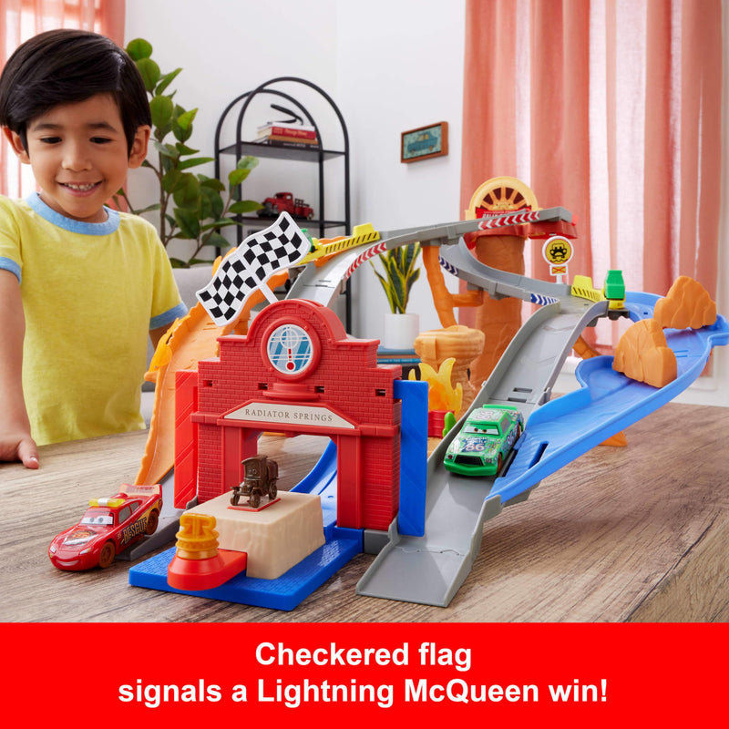 Disney Cars Rescue Road Raceway Playset