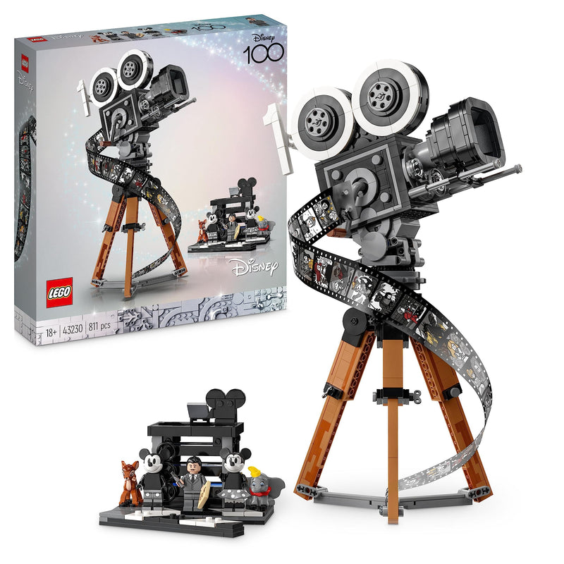 LEGO Disney 43230 Walt Disney Tribute Camera Collectible Set
