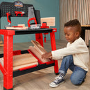 Little Tikes Creative Construction Workbench with 15+ Pretend Play Tools