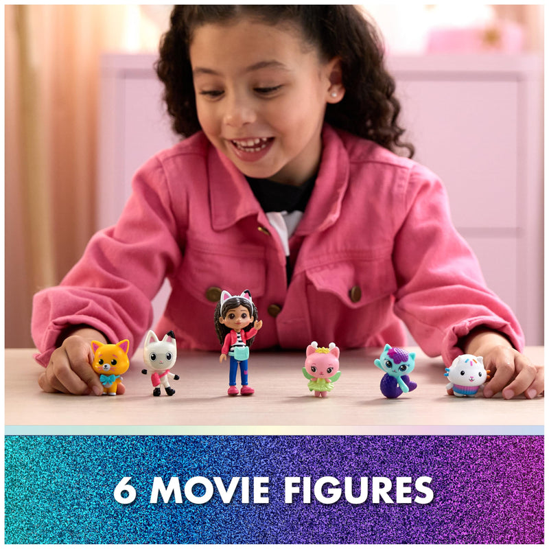 Gabby's Dollhouse: The Movie Cat-venture Crew Figure Pack