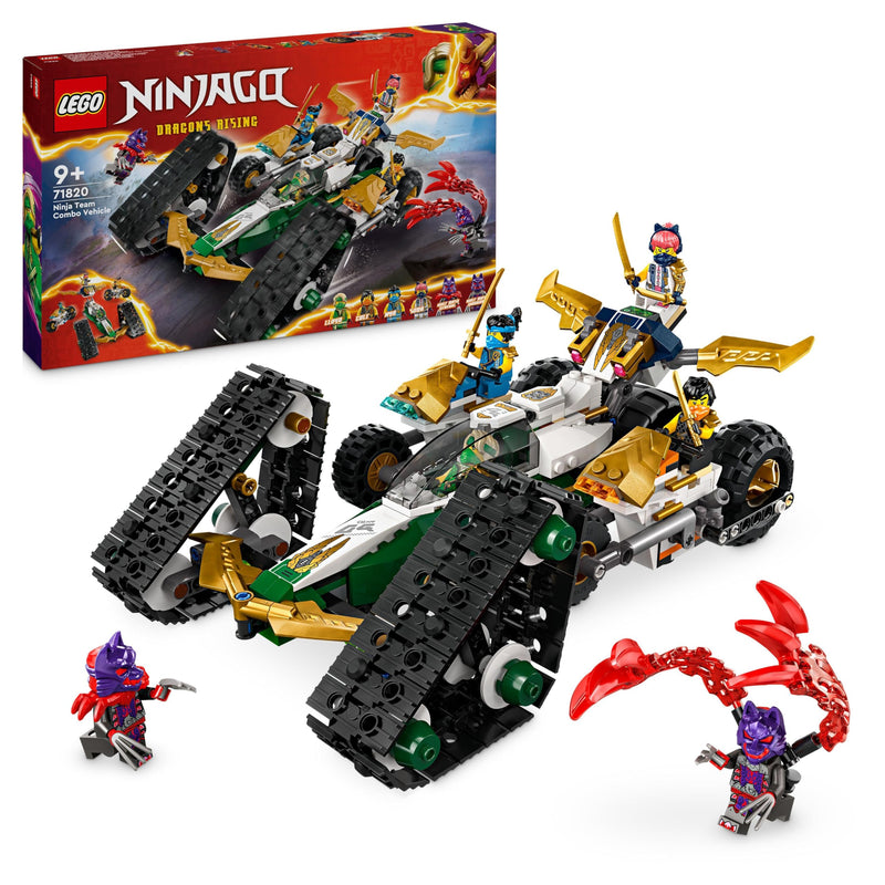 LEGO NINJAGO 71820 Ninja Team Combo Vehicle Set