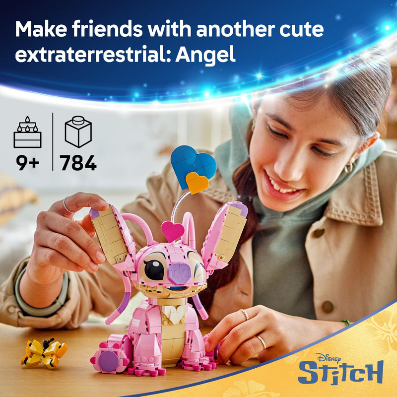 LEGO Disney 43257 Lilo & Stitch Angel Model Set