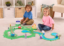 Peppa Pig Whizz Around Great Big Track Playset with Motorised Vehicles & Sounds