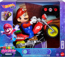 Hot Wheels Mario Wheelie Motocross RC, Remote-Control Motorcycle