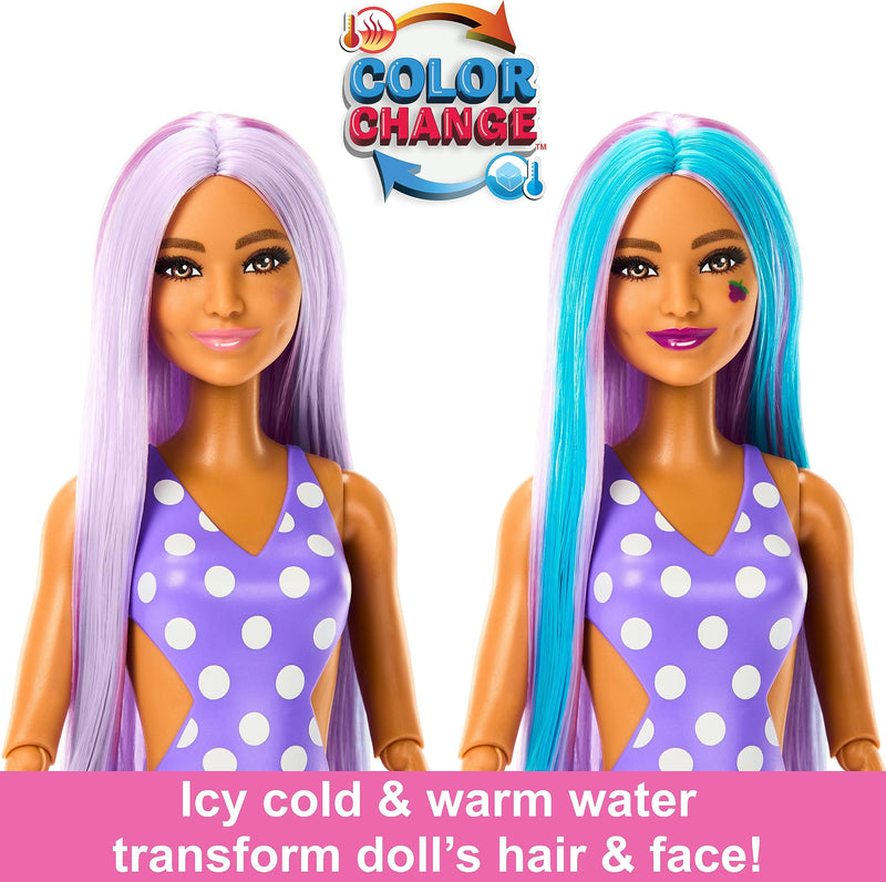 Barbie Pop Reveal Fruit Series - Grape Fizz Scented Doll & Surprises