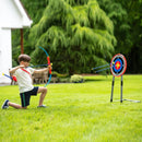 Deluxe Archery Set for Kids – Bow, 5 Arrows, Target & Carry Case Included