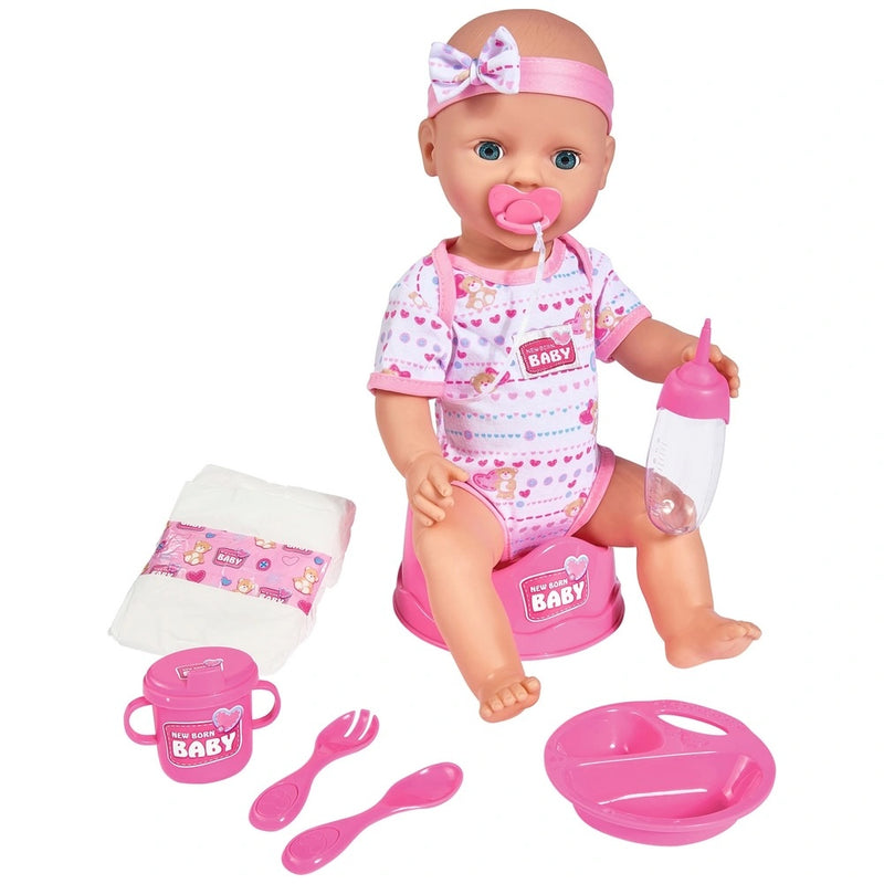 Newborn Baby Doll with Accessories