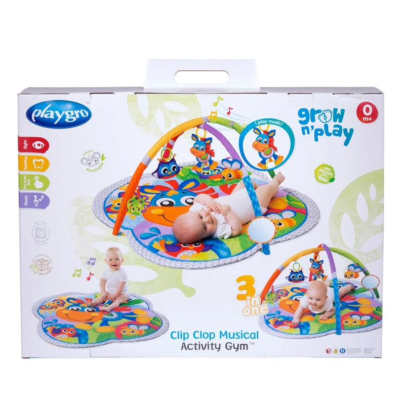 Clip Clop Musical Activity Baby Gym with Lights and Sounds