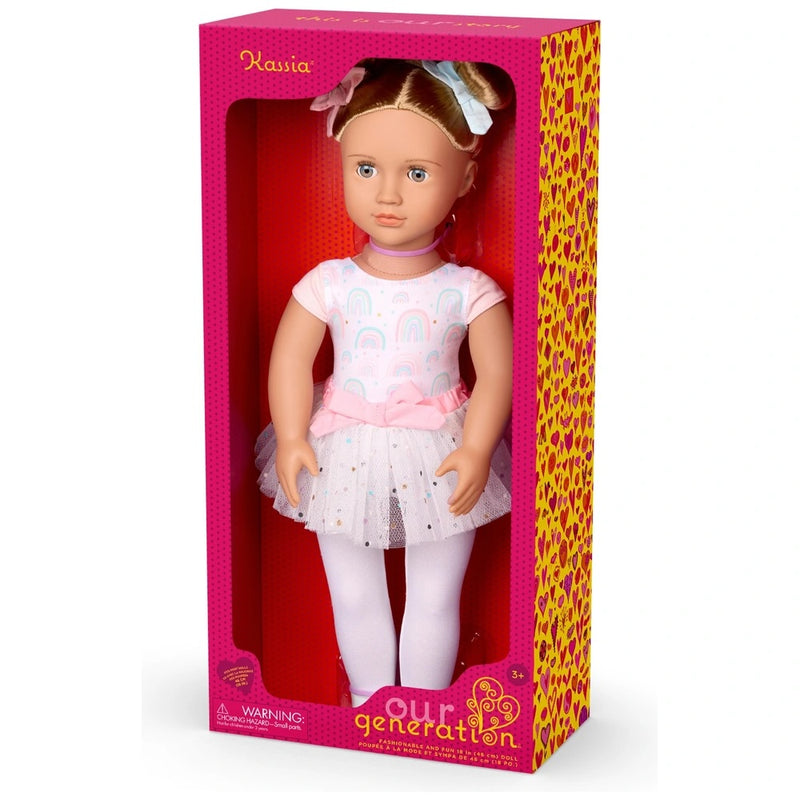 Our Generation Doll Ballerina Kassia