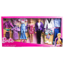 Barbie Doll and Ken Doll Fashion Set with Clothes and Accessories