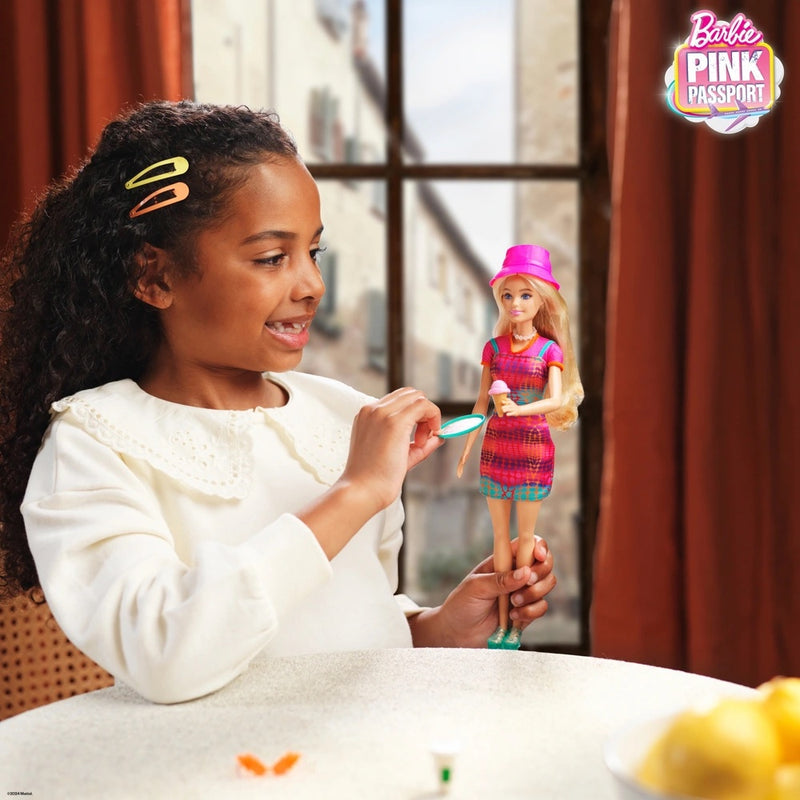 Barbie Pink Passport Italy Doll