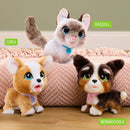 FurReal Plush Toy Interactive Pet Walk-A-Lots Bernedoodle