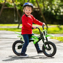 12 Inch Moto X Motocross Balance Bike – Green