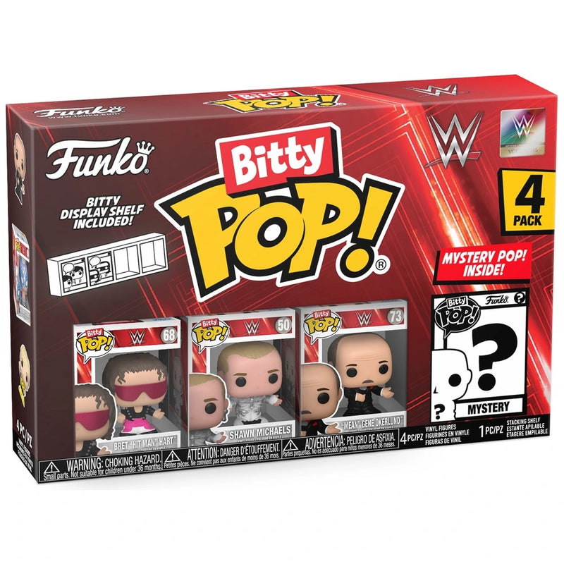 POP! Vinyl: Bitty POP WWE 4 Pack