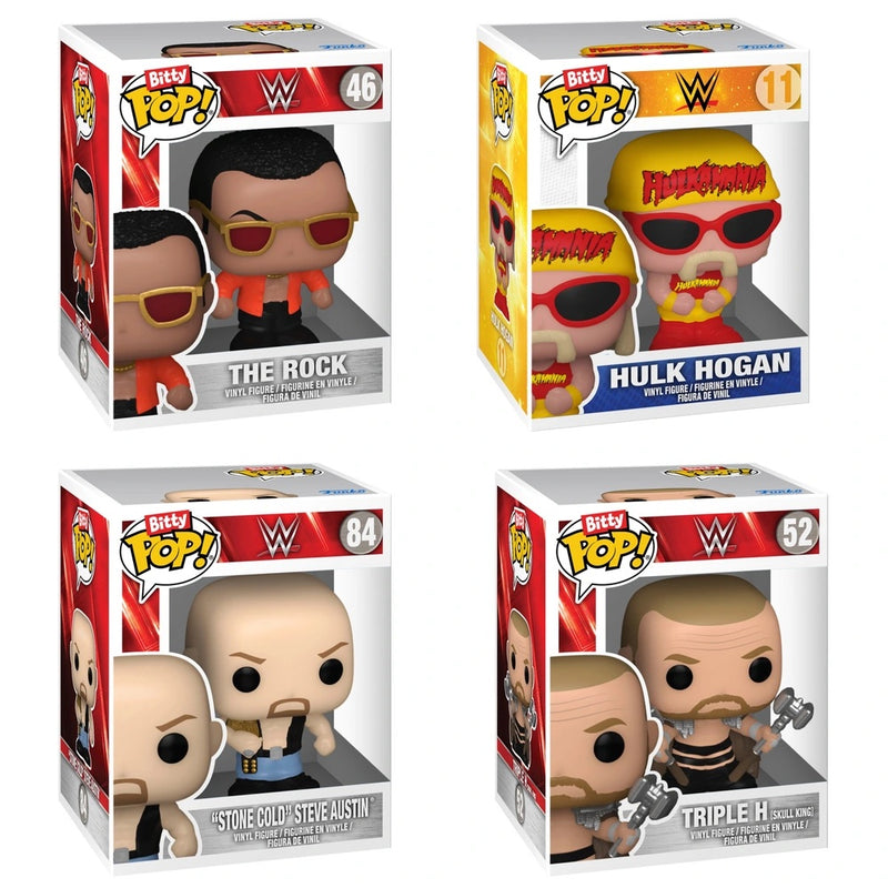 POP! Vinyl: Bitty POP WWE 4 Pack