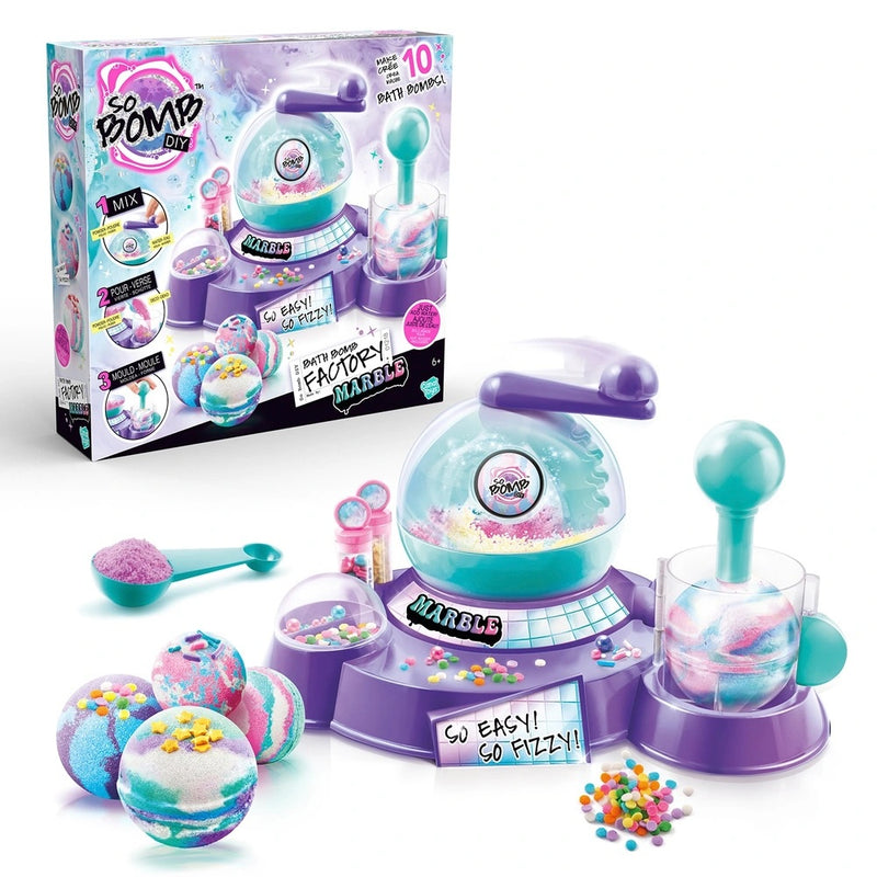 So Bomb Marble Bath Bomb Maker Factory