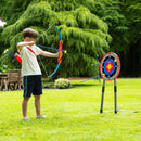 Deluxe Archery Set for Kids – Bow, 5 Arrows, Target & Carry Case Included