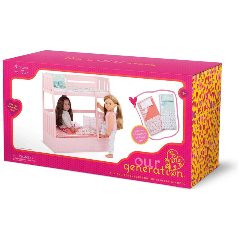 Our Generation Dreams For Two Bunk Bed Set