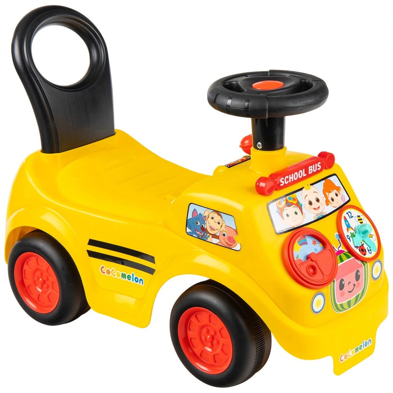 CoComelon Lights and Sounds Activity School Bus Ride-On