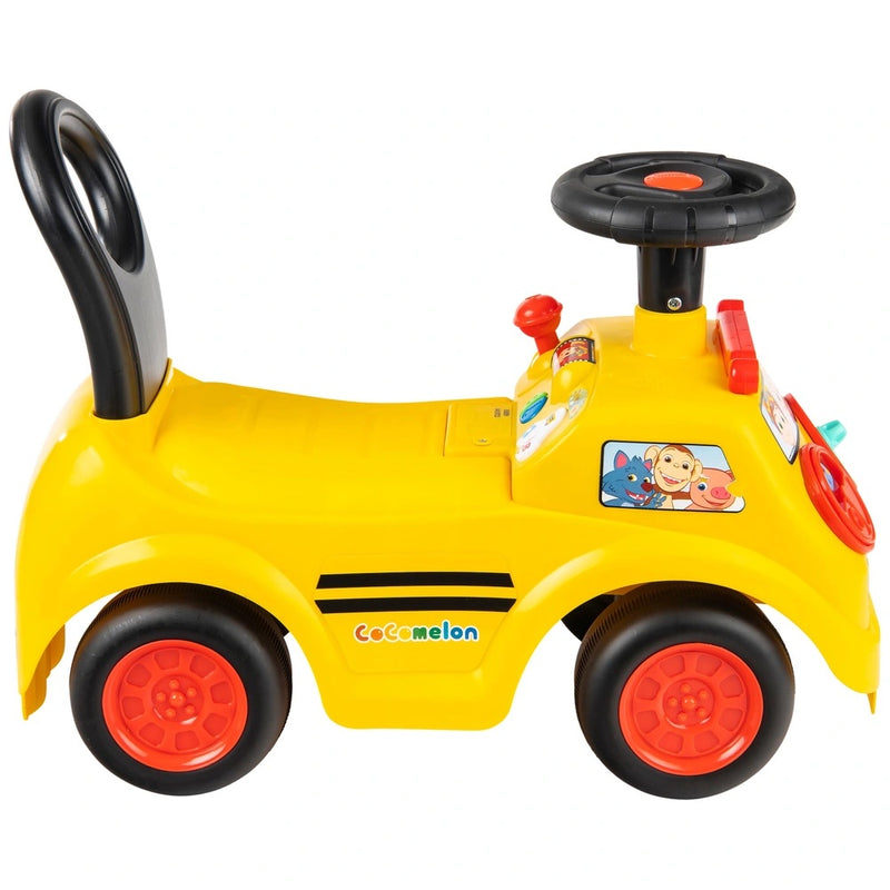 CoComelon Lights and Sounds Activity School Bus Ride-On