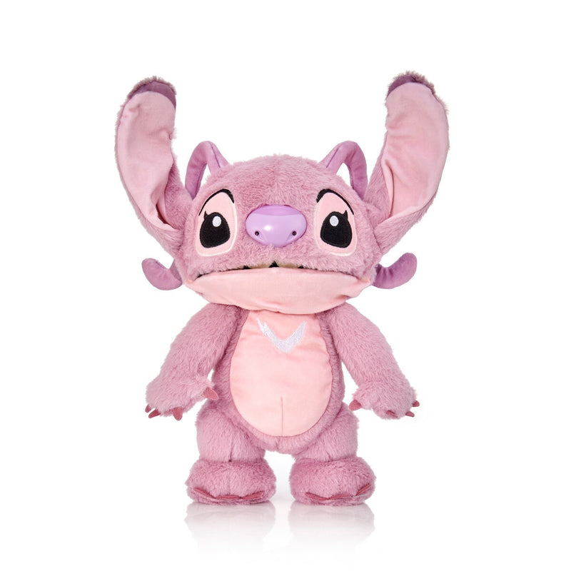 Disney Chatty Stitch & Angel Deluxe Puppetronic Twin Pack – Talking Plush