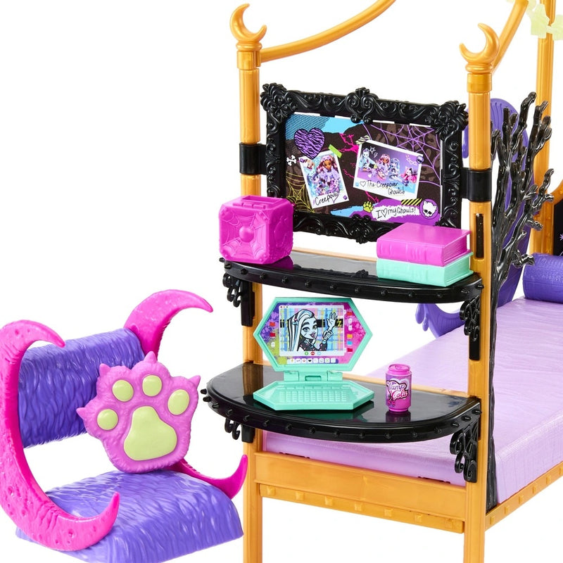 Monster High Playset Creepover Party with Draculaura and Clawdeen Wolf