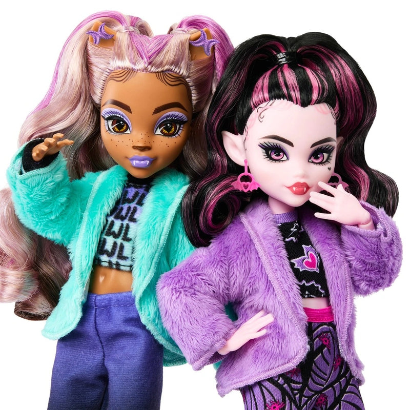 Monster High Playset Creepover Party with Draculaura and Clawdeen Wolf