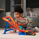 Hot Wheels City Roller Coaster Rally Playset with 5 Diecast Cars