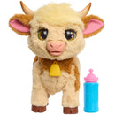 FurReal Plush Toy Interactive Pet Maggie the Feed & Follow Cow
