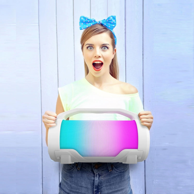 iDance Cyclone 400x Bluetooth Party Speaker with Disco Lights