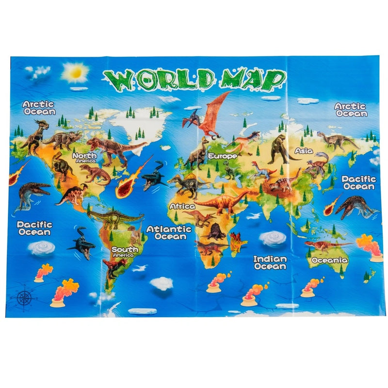 Dinosaur World Dinosaur Egg 50 Piece Figures and Accessories Set
