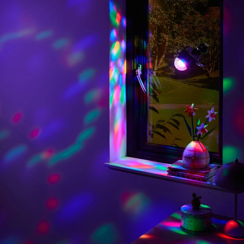 Portable Multi-Colour LED Disco Light with Remote Control