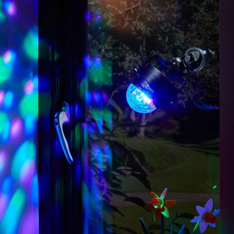 Portable Multi-Colour LED Disco Light with Remote Control