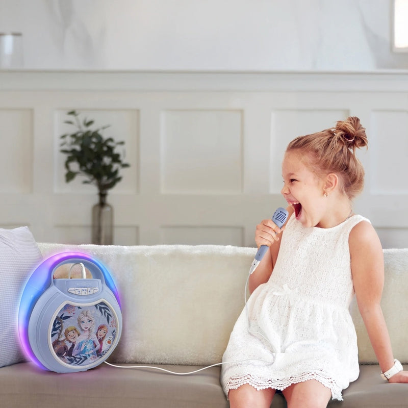 Disney Frozen Bluetooth Karaoke Machine with Microphone