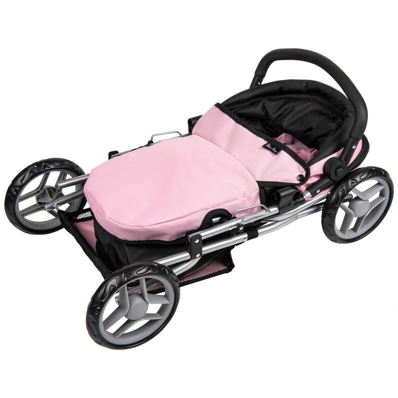 Silver Cross Ranger Doll Pram with Adjustable Handle and Accessories