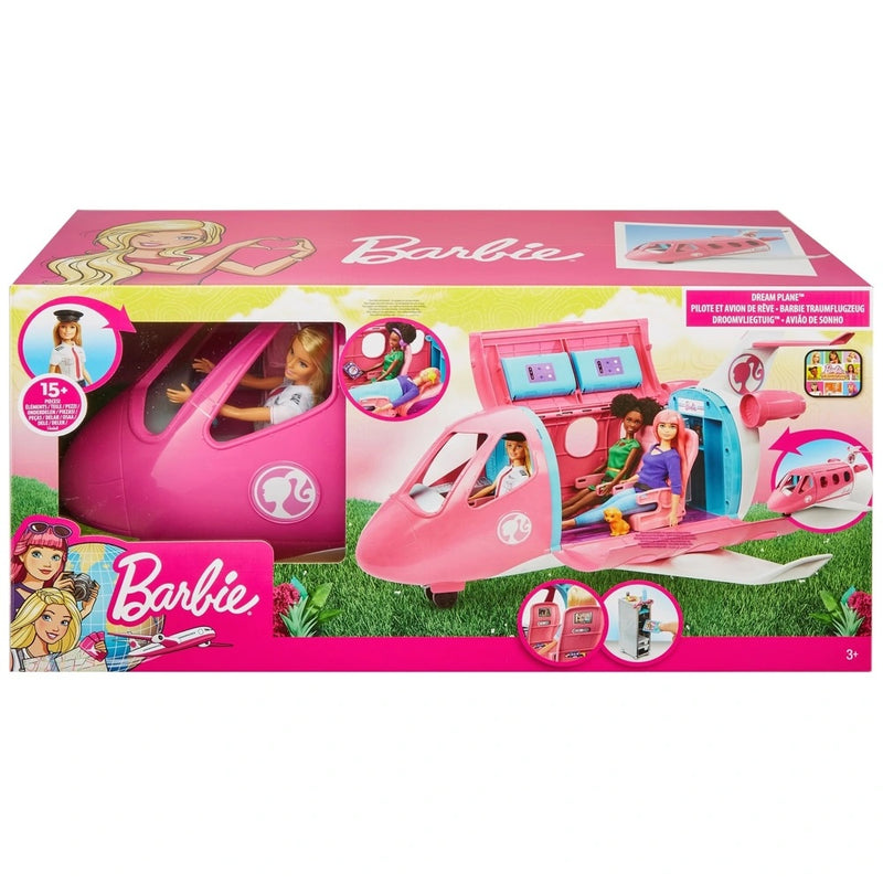 Barbie Dream Plane with Pilot Doll