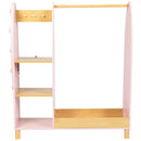 Dimples Wooden Dress Up Rack with Light-Up Mirror
