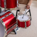 7 Piece Toy Drum Set with Stool