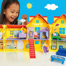 Peppa Pig's Big Family House Playset with Baby Evie