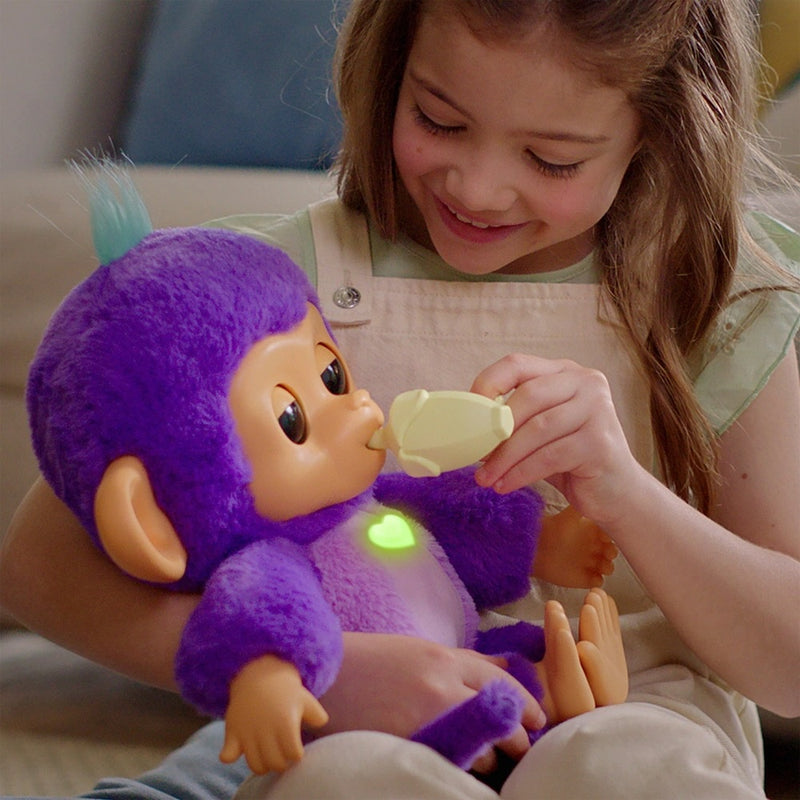 Fingerlings Interactive Pet Care n' Cuddles Baby Monkey