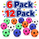 Football Spinner Toys | Assorted Fidget Party Bag Fillers | 6 Pack or 12 Pack